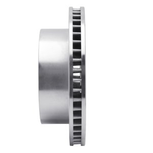 Dodge Ram 3500 Brake Rotor (1) - Front Right - R1 Concepts - Drilled & Slotted - Silver - `00-`02